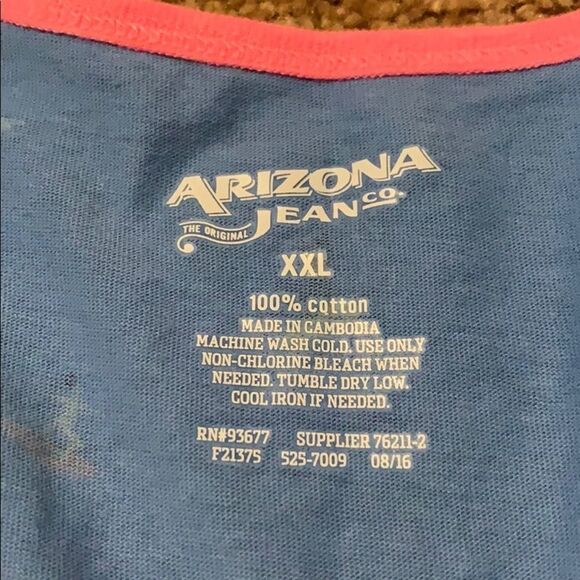 Arizona Men’s tank. XXL. NWT - Picture 5 of 7